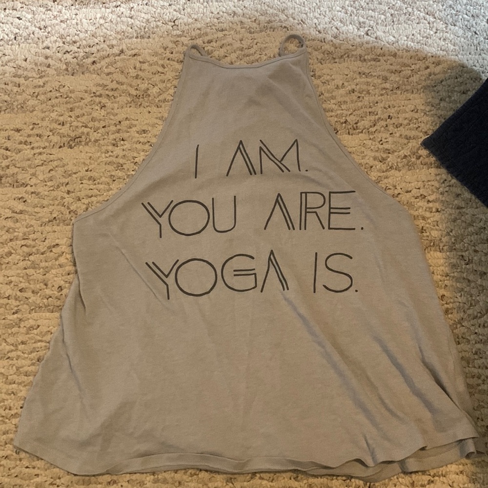 Flowy yoga tank